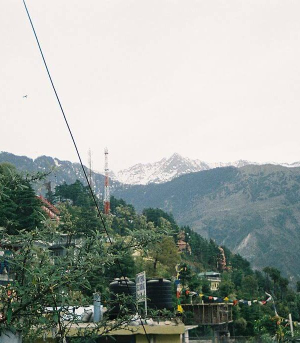 Beautiful view of Dharamshala hill station
