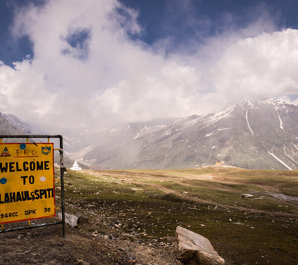 Beautiful view of Spiti’s rugged terrain