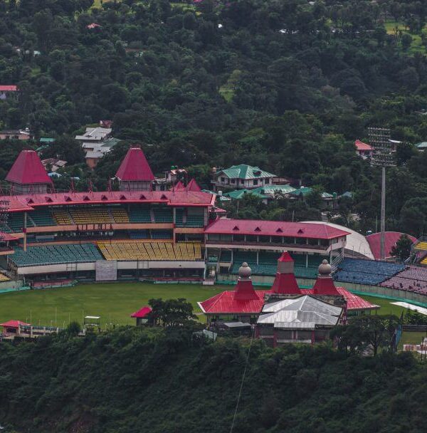 HPCA cricket stadium of dharamshala