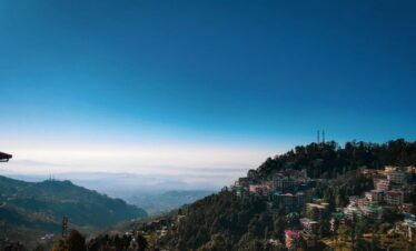 "View of the mountains from Dharamshala