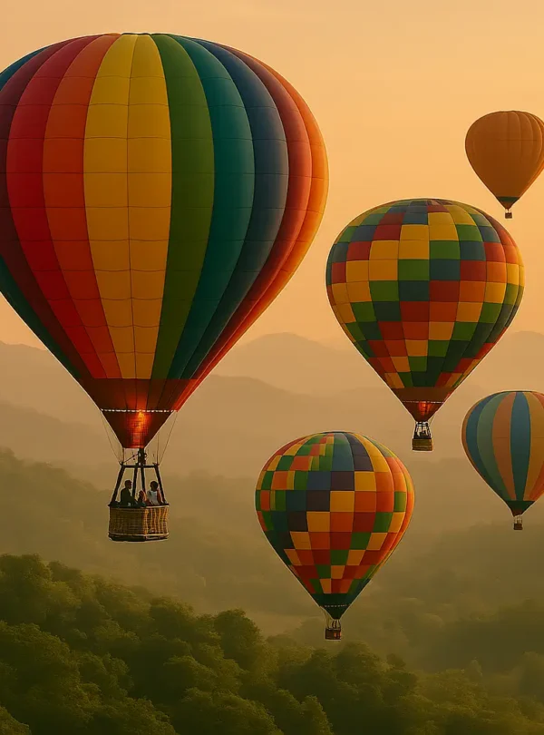 hot air balloon ride