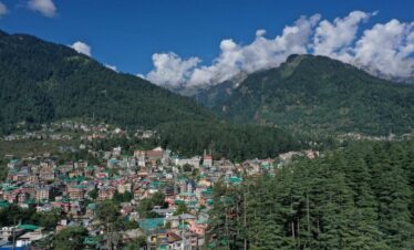 Beautiful view of Shimla hill station