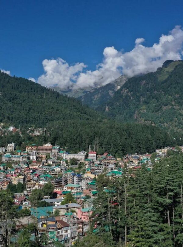 Beautiful view of Shimla hill station