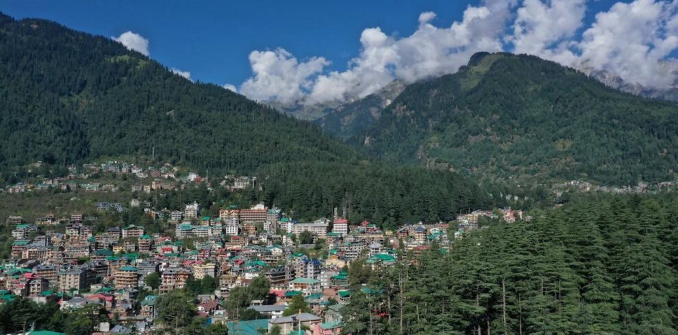 Beautiful view of Shimla hill station