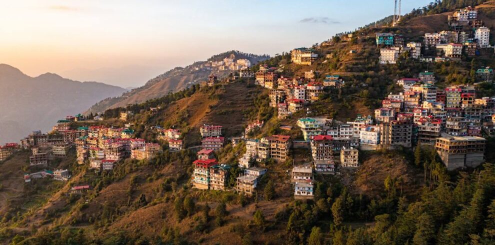 Scenic landscape from Shimla