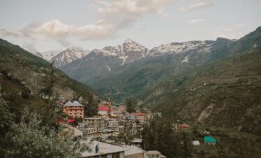Scenic view of Manali hill station