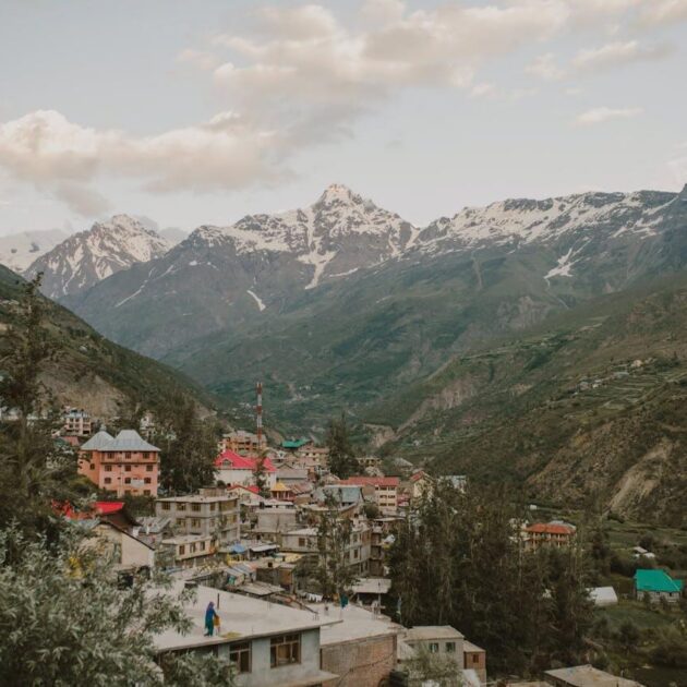 Scenic view of Manali hill station