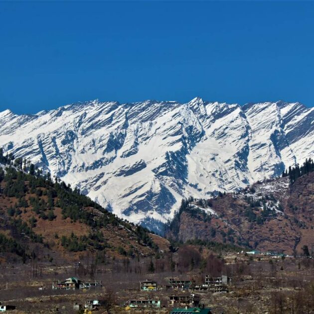 Beautiful landscape in Manali, Himachal Pradesh