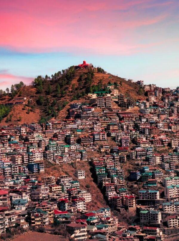 Nature and mountains around Shimla