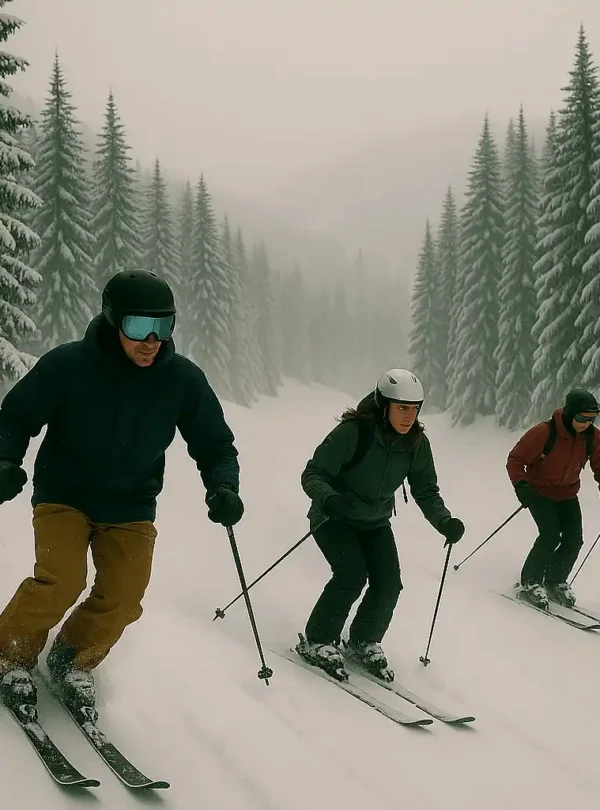 skiing activity